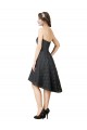 Sem Mangas Amor Renda Cinza Ardósia Alto Baixo Vestidos de Madrinha / Vestidos de Cocktail / Vestidos de Homecoming Mais Barato
