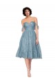 Sem Mangas Amor Renda Comprimento Joelho Vestidos de Madrinha / Vestidos de Cocktail / Vestidos de Homecoming Mais Barato