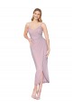 Sem Mangas Decote Alto Chiffon Prímula Alto Baixo Vestidos de Madrinha / Vestidos de Festa / Vestidos de Cocktail / Vestidos de Homecoming Mais Barato