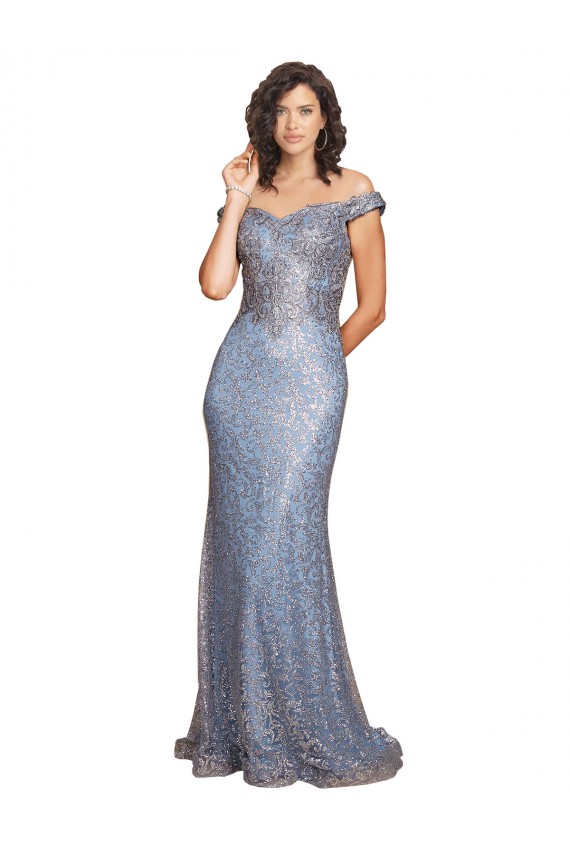 Sem Mangas Amor Lantejoulas Comprimento Chão Vestidos de Madrinha / Vestidos de Noite / Vestidos de Festa Mais Barato