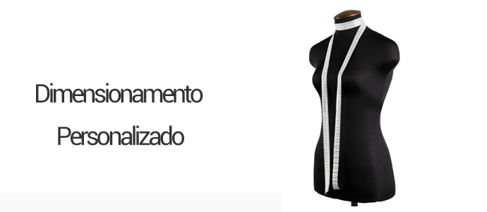 Dimensionamento Personalizado | Vestidos de Noiva Mais Barato